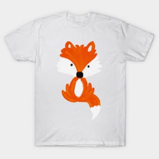 Fox - oil painting pattern T-Shirt